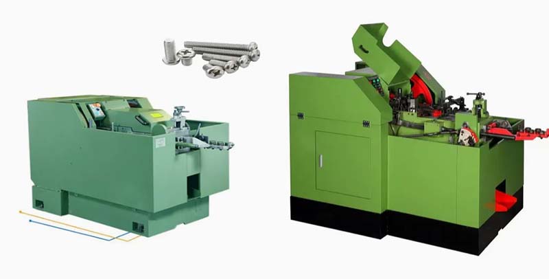 Screw making machines